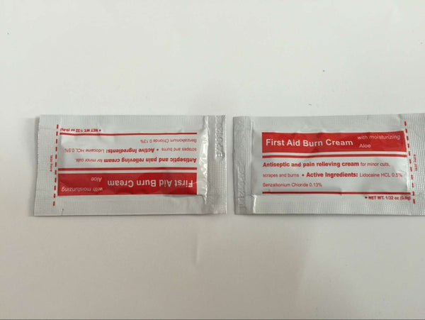 First Aid Burn Cream Pack