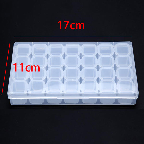 Clear Plastic Medicine Organizer